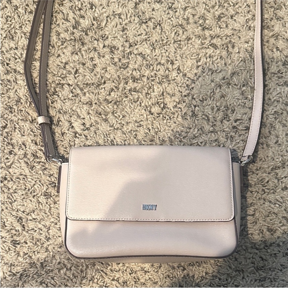 DKNY Light Beige Crossbody Bag